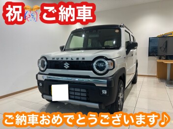 新型ハスラータフワイルドご納車です♪